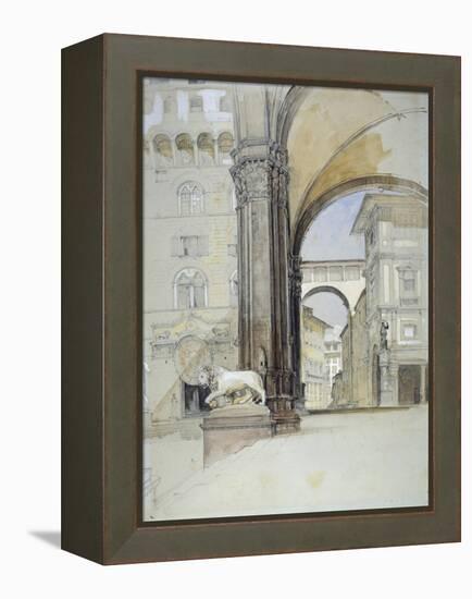 Florence-John Frederick Lewis-Framed Premier Image Canvas