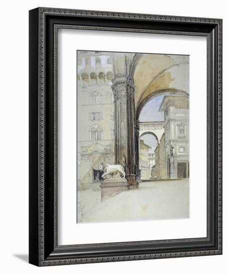 Florence-John Frederick Lewis-Framed Giclee Print