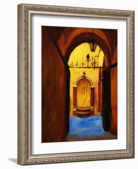 Florentine Fountain-Pam Ingalls-Framed Giclee Print