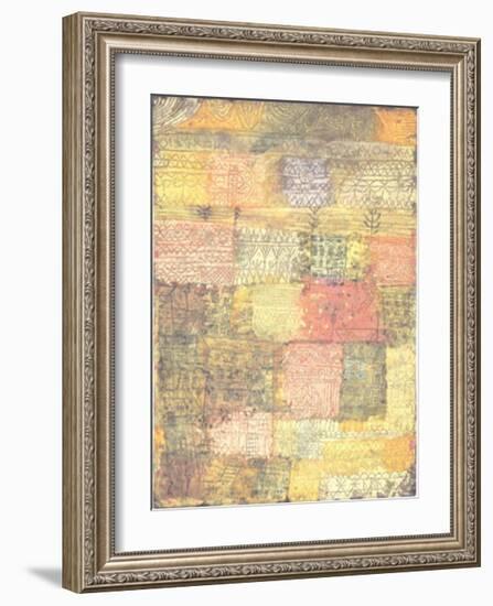 "Florentine" Neighborhood of Villas, c.1926-Paul Klee-Framed Art Print