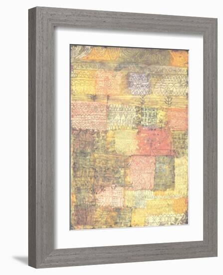 "Florentine" Neighborhood of Villas, c.1926-Paul Klee-Framed Art Print