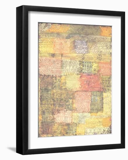 "Florentine" Neighborhood of Villas, c.1926-Paul Klee-Framed Art Print