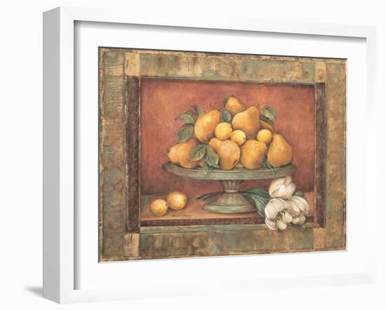 Florentine Pear-Pamela Gladding-Framed Art Print