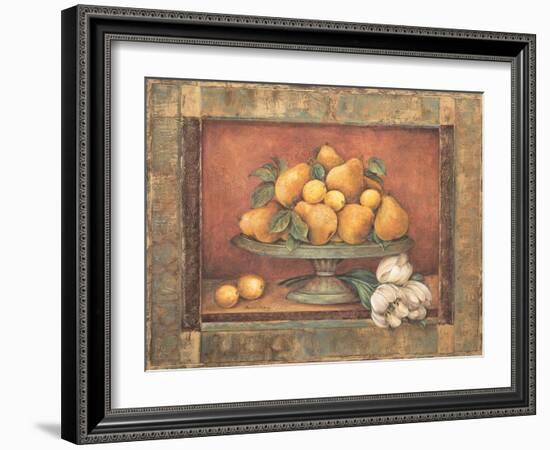 Florentine Pear-Pamela Gladding-Framed Art Print