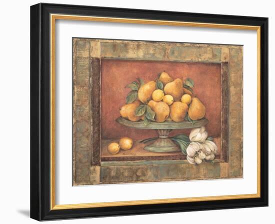 Florentine Pear-Pamela Gladding-Framed Art Print