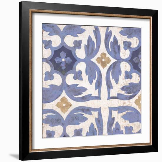 Florentine Summer Tile 1-Arnie Fisk-Framed Art Print