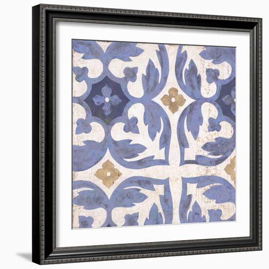 Florentine Summer Tile 1-Arnie Fisk-Framed Art Print