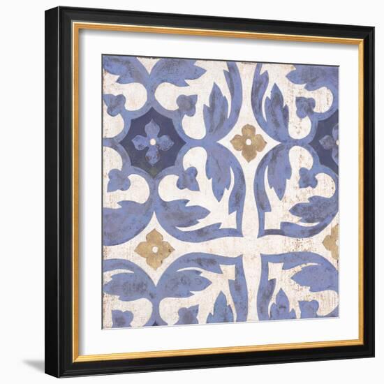 Florentine Summer Tile 1-Arnie Fisk-Framed Art Print