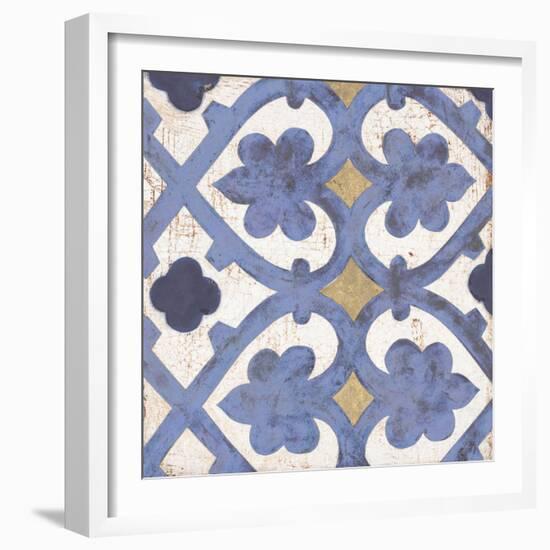 Florentine Summer Tile 2-Arnie Fisk-Framed Art Print