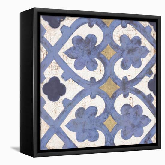 Florentine Summer Tile 2-Arnie Fisk-Framed Stretched Canvas
