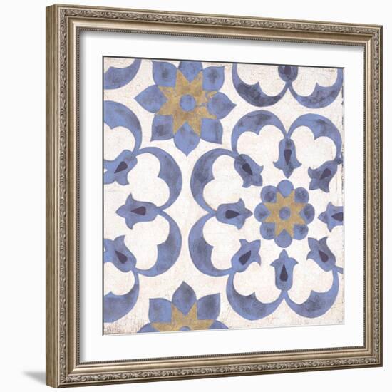 Florentine Summer Tile 3-Arnie Fisk-Framed Art Print