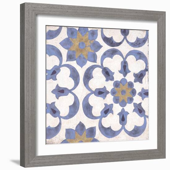 Florentine Summer Tile 3-Arnie Fisk-Framed Art Print