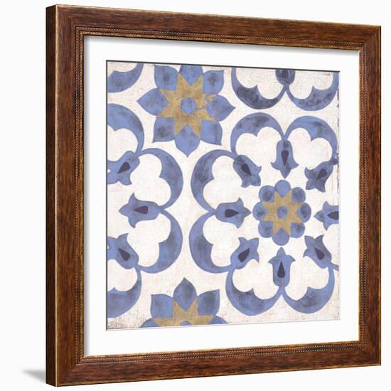 Florentine Summer Tile 3-Arnie Fisk-Framed Art Print