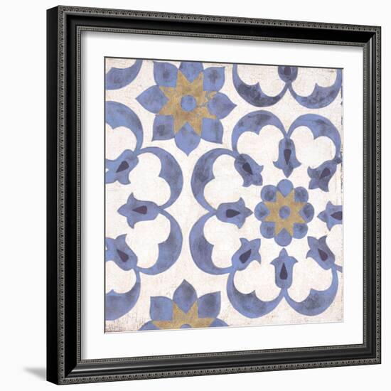 Florentine Summer Tile 3-Arnie Fisk-Framed Art Print