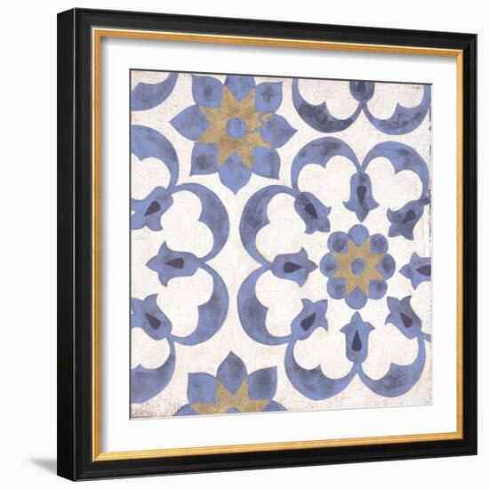 Florentine Summer Tile 3-Arnie Fisk-Framed Art Print