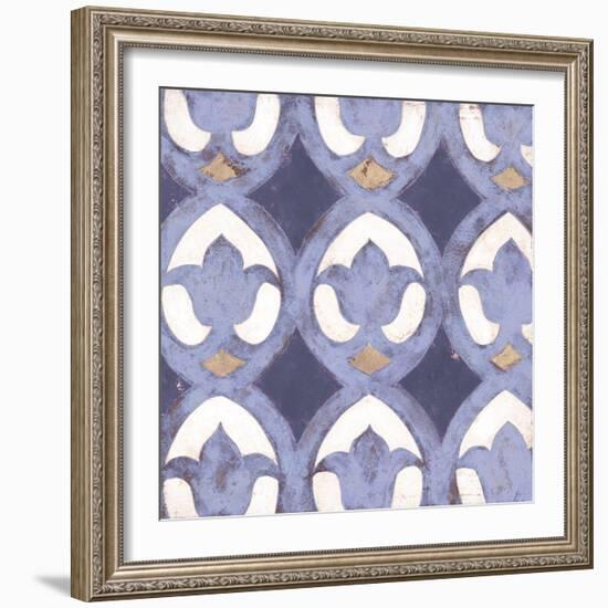 Florentine Summer Tile 4-Arnie Fisk-Framed Art Print