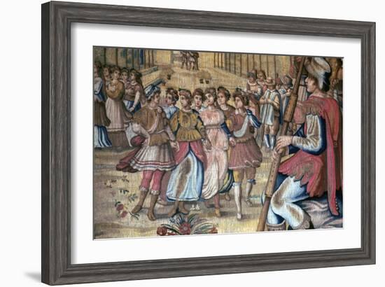 Florentine tapestry, 16th century-Unknown-Framed Giclee Print