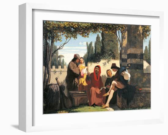 Florentine Troubadours-Vincenzo Cabianca-Framed Giclee Print