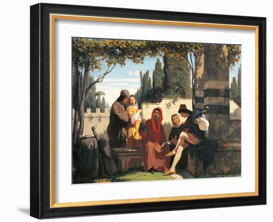 Florentine Troubadours-Vincenzo Cabianca-Framed Giclee Print