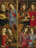 Coronation of Virgin Mary with Angels and Saints-Florentinisch-Giclee Print
