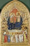 Coronation of Virgin Mary with Angels and Saints-Florentinisch-Premier Image Canvas