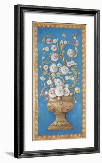 Floreros Renacimiento II-Javier Fuentes-Framed Art Print