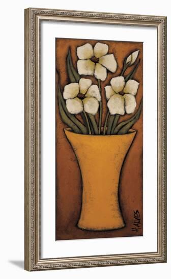 Flores Brancas I-H Alves-Framed Giclee Print