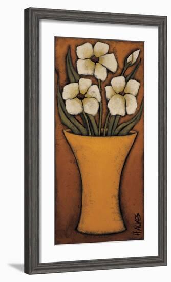 Flores Brancas I-H Alves-Framed Giclee Print