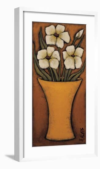 Flores Brancas I-H Alves-Framed Giclee Print