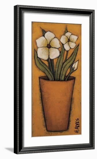 Flores Brancas II-H Alves-Framed Giclee Print