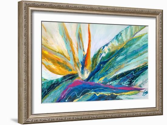 Flores Colores-Suzanne Wilkins-Framed Art Print