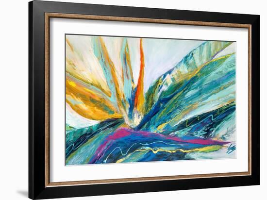 Flores Colores-Suzanne Wilkins-Framed Art Print