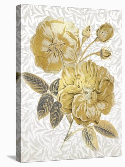 Flores de Oro-Tania Bello-Framed Stretched Canvas