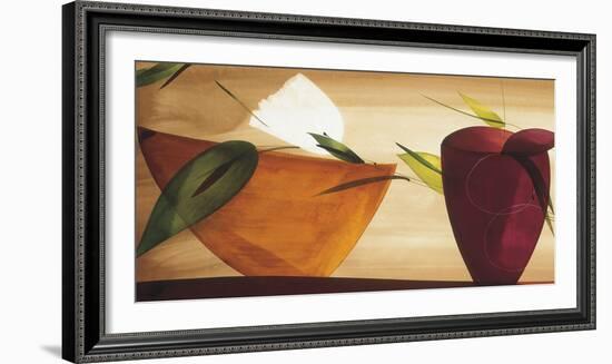 Flores Frescas II-Lola Abellán-Framed Art Print