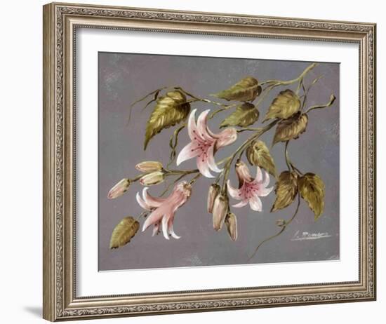 Flores IV-Luis Romero-Framed Art Print