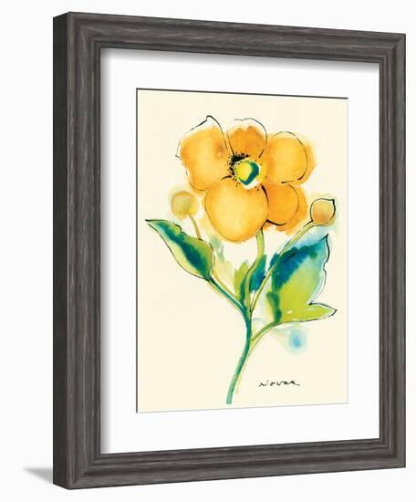 Flores Rojas V-Shirley Novak-Framed Art Print