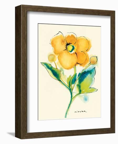 Flores Rojas V-Shirley Novak-Framed Art Print