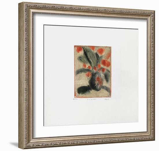 Flores-Lou G^ (Lupita Gorodine)-Framed Limited Edition