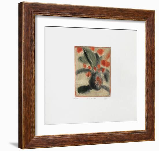 Flores-Lou G^ (Lupita Gorodine)-Framed Limited Edition