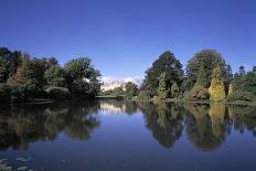 Lake and Trees at Sheffield Park Gardens, East Sussex - East-Sussex, Uk-Florian Monheim-Photographic Print