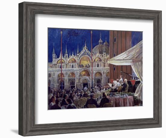 Florian, Piazza Di San Marco-Rosemary Lowndes-Framed Giclee Print