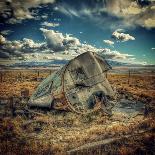 Abandoned Decaying Caravan-Florian Raymann-Framed Photographic Print