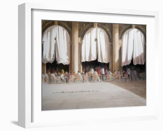 Florians, Venice-Lincoln Seligman-Framed Giclee Print