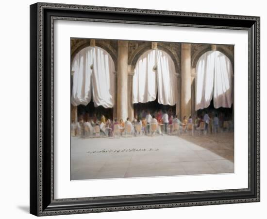 Florians, Venice-Lincoln Seligman-Framed Giclee Print