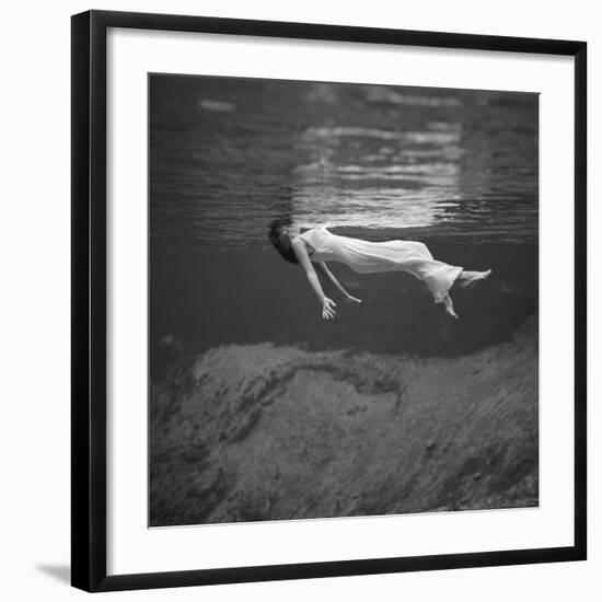 Florida Floating, 1944-Antoniette Frissell-Framed Giclee Print