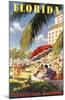 Florida, Go By Train-null-Mounted Art Print