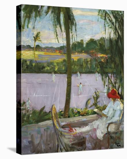 Florida in Winter-Sir John Lavery-Framed Stretched Canvas