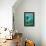 Florida - Manatees-Lantern Press-Framed Stretched Canvas displayed on a wall