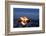 Florida, New Smyrna Beach, Campfire on the Beach-Lisa S. Engelbrecht-Framed Photographic Print