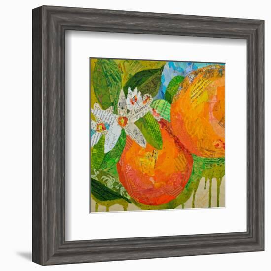 Florida Oranges-null-Framed Art Print